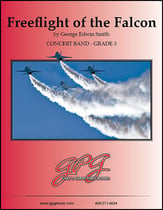 Freeflight of the Falcon Concert Band sheet music cover